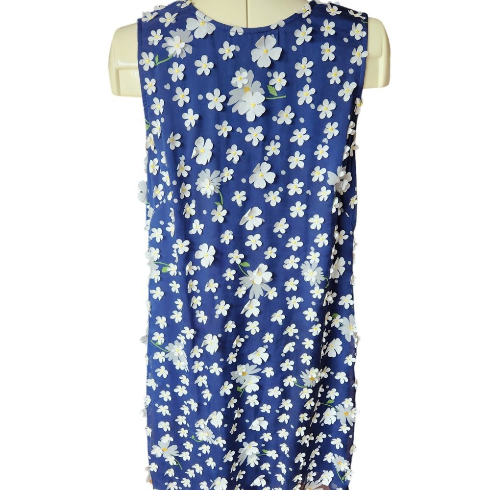 Karl Lagerfield Paris Floral Appliqué Dress